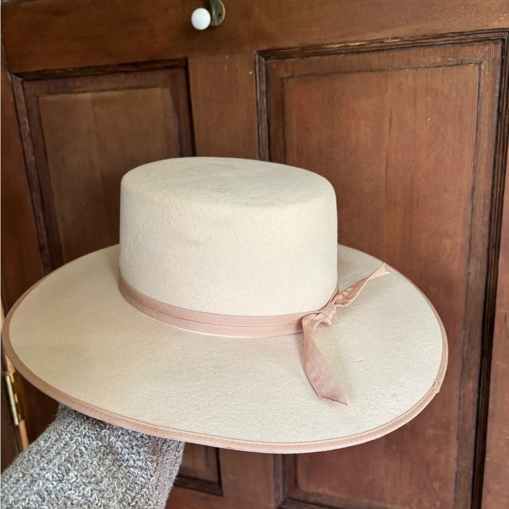 Lack of Color Ivory Rancher Boater Hat - Picture 5 of 9